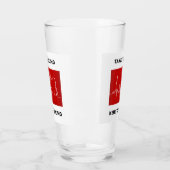 舐めることを取ります-カチカチ音をたて続けます タンブラーグラス