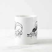 舐める人 コーヒーマグカップ (中央)
