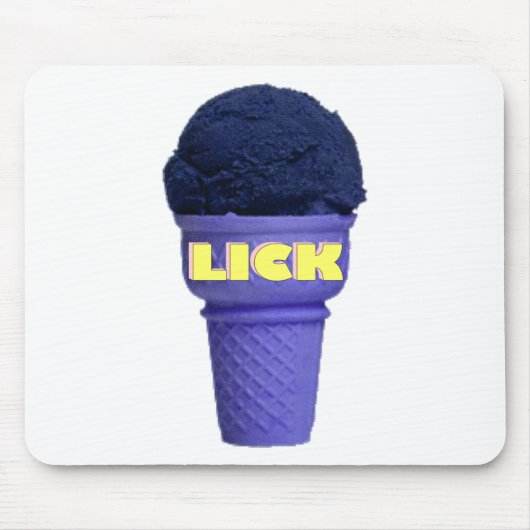 舐める マウスパッド (正面)