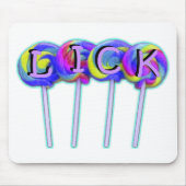 舐める マウスパッド (正面)