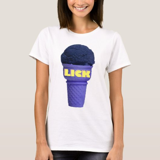 舐める Tシャツ (正面)