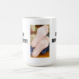 舐めろ足! コーヒーマグカップ