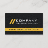 舗装のテーマの専門の名刺 名刺 (裏面)