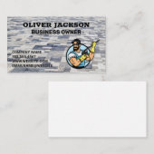 舗装レンガ |電源ウォッシャロゴ 名刺 (正面/裏面)