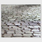 舗装敷石の歩道 ラッピングペーパー (フラット)