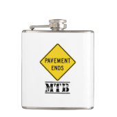 舗装端の山のサイクリング フラスク (正面)