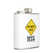 舗装端の山のサイクリング フラスク (右)