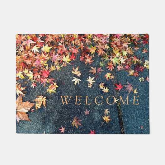 舗装紅葉 ドアマット (正面)