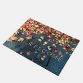 舗装紅葉 ドアマット (アングル)