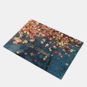 舗装紅葉 ドアマット (アングル)