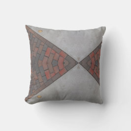 舗装赤レンガ灰色ギフト装飾用クッション クッション
