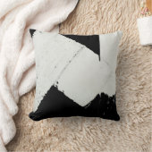 舗装道路のトラフィックのマーキングカッコいい線 – -おもしろい クッション (ブランケット)