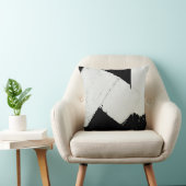 舗装道路のトラフィックのマーキングカッコいい線 – -おもしろい クッション (椅子)