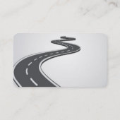 舗装、アスファルト、道路名刺 名刺 (裏面)