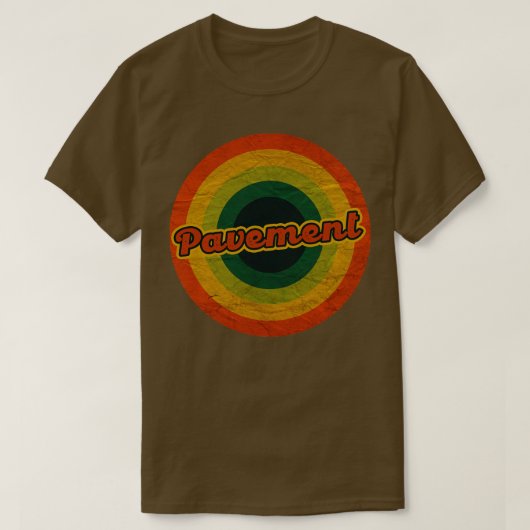 舗装 Tシャツ (デザイン正面)