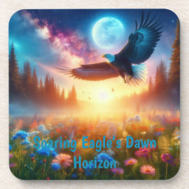 舞い上がるイーグルの夜明け地平線 コースター