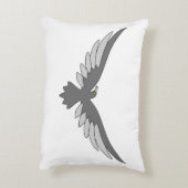 舞い上がるスカイバードピローお洒落 – 木綿雲 アクセントクッション (裏面(縦))