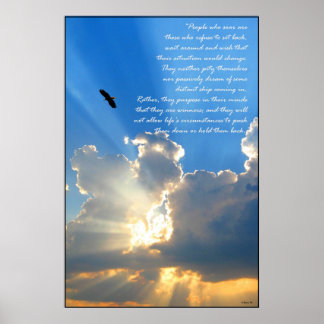 舞い上がる人は… ポスター