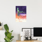 舞い上がる竜 ポスター (ホームオフィス)