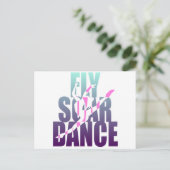 舞い上がる ポストカード (スタンド正面)