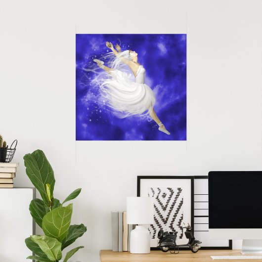 舞い踊り ポスター (ホームオフィス)