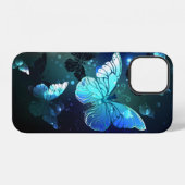 舞う夜の蝶 iPhoneケース (裏面横)