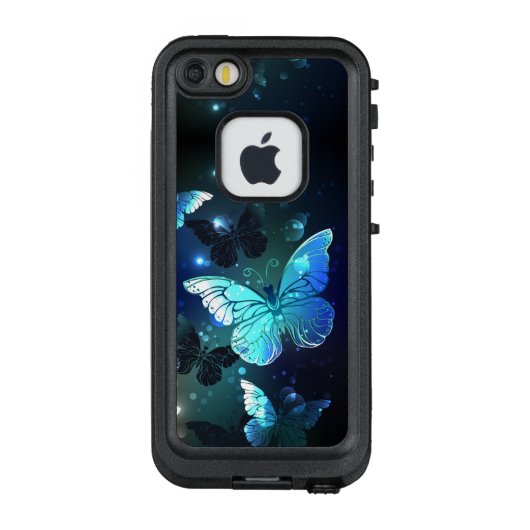 舞う夜の蝶 LifeProof iPhoneケース (裏面)