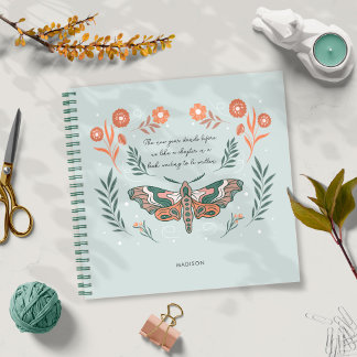 舞う瞬間:1年の蛾の魔法 ノートブック