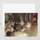 舞台のリハーサル（エドガール・ドガ） (正面/裏面)