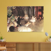 舞台のリハーサル by エドガール・ドガ キャンバスプリント (インサイチュ (リビング))