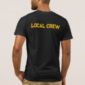 舞台スタッフの法律 Tシャツ (裏面)