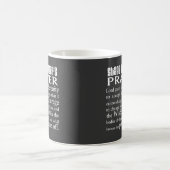 舞台主任の祈りの言葉 コーヒーマグカップ (中央)