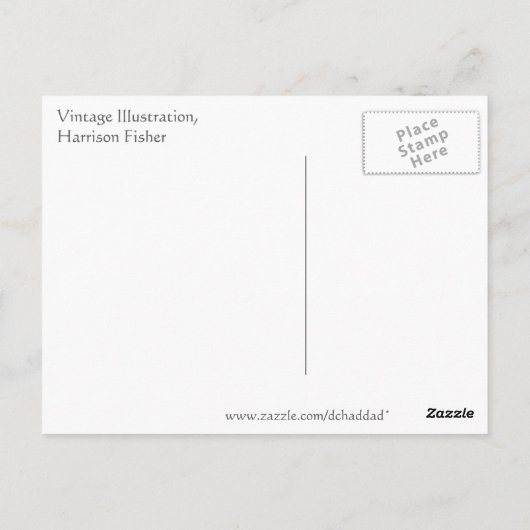 舞台裏 ポストカード (裏面)