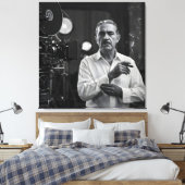 舞台裏、1920年代ナターシャ・アメリカ キャンバスプリント (インサイチュ (寝室))