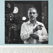 舞台裏、1920年代ナターシャ・アメリカ キャンバスプリント (インサイチュ (ウッドフロア))