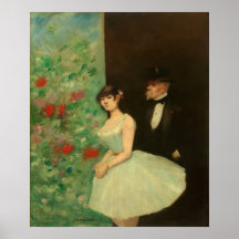 舞台裏 – Jean-Louis Forainファインアート