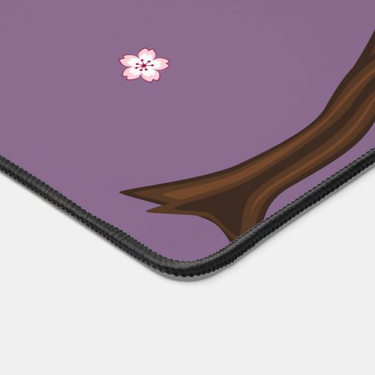 舞妓こけし人形 – 青い着物芸者ガール デスクマット (コーナー)