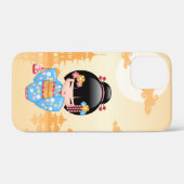 舞子こけし人形 – かわいい日本の芸者ガール Case-Mate iPhoneケース (裏面 (横))