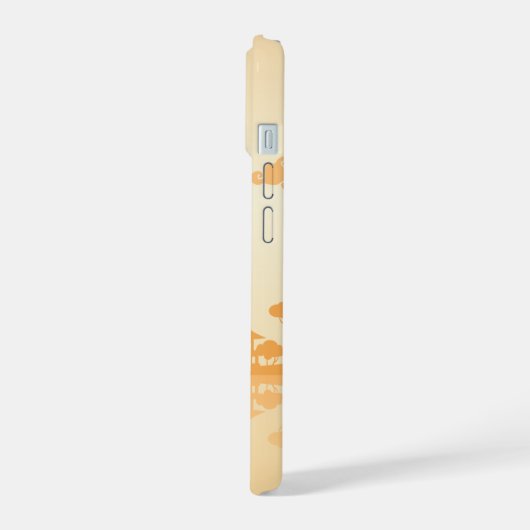 舞子こけし人形 – かわいい日本の芸者ガール iPhone 15ケース (左側面)