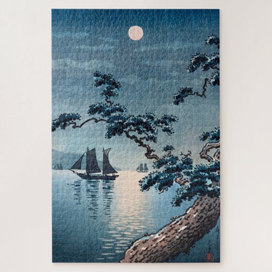 舞子ビーチby土屋興一 ジグソーパズル (縦)