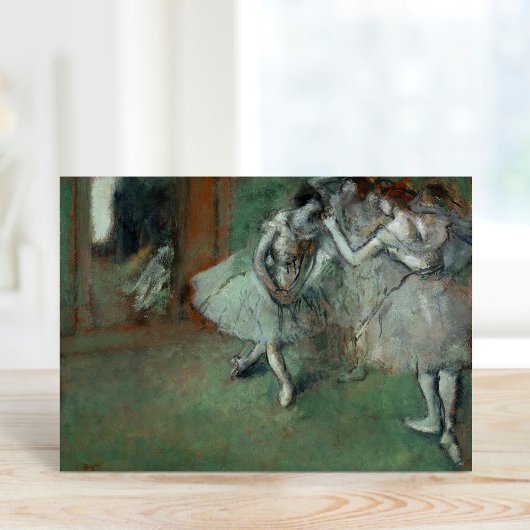 舞踊団 | Edgar Degas カード