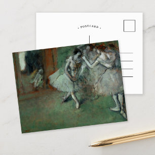 舞踊団 Edgar Degas ポストカード