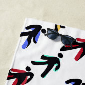 舞踊家 ビーチタオル (インサイチュ)