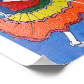 舞踊家 ポスター (角)