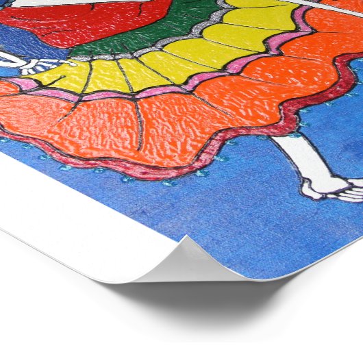 舞踊家 ポスター (角)