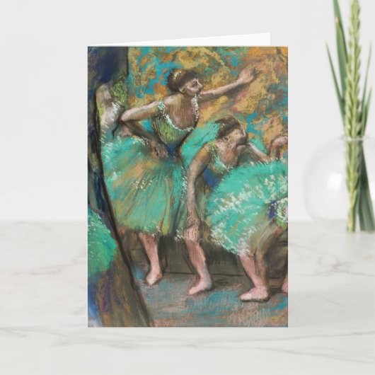 舞踊家 | Edgar Degas カード (正面)