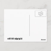 舞踊用はがき ポストカード (裏面)