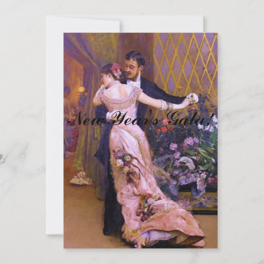 舞踏会の最後 招待状 (正面)