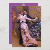 舞踏会の最後 招待状 (正面/裏面)