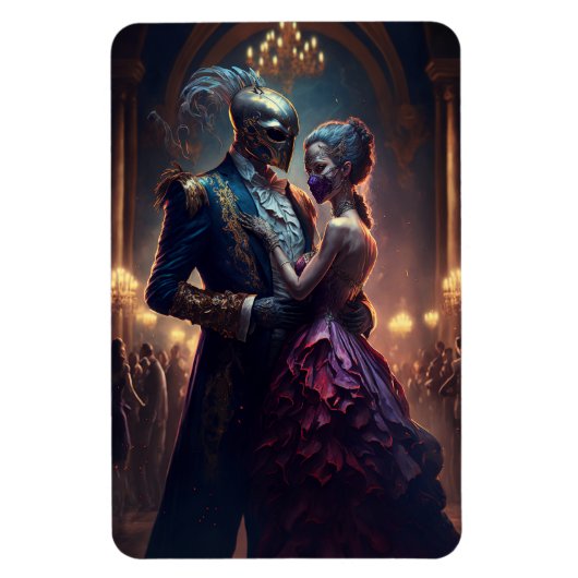 舞踏会 マグネット (縦)